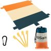 1pc Sand Resistant Beach Blanket for 4-6 Adults Waterproof Picnic Mat