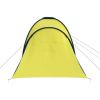 6-Person Family Tent  Blue and Yellow