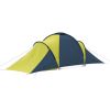 6-Person Family Tent  Blue and Yellow