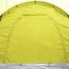 6-Person Family Tent  Blue and Yellow