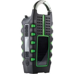 Eton NSP101WXGR Scorpion II AM/FM/NOAA Weatherband Radio and Flashlight, Black