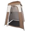 VEVOR Camping Shower Tent, 66" x 66" x 87" 1 Room Oversize Outdoor Portable
