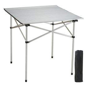 VEVOR Foldable Camping Table with Side Tables and Carry Bag