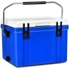 Portable Cooler Ice Box for Camping - 58 Quart Capacity, Blue