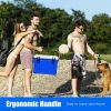 Portable Cooler Ice Box for Camping - 58 Quart Capacity, Blue