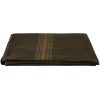CAMEL STRIPED WOOL BLANKET-BROWN