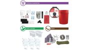 Complete Hurricane Survival Kit - 4 Person