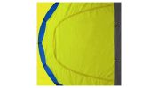 vidaXL Camping Tent Fabric 9 Persons Blue and Yellow