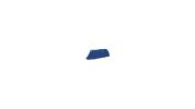 Waterproof Camping Tent 4 Persons Navy Blue/Light Blue