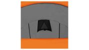 4-Person Compact Camping Tent Gray and Orange