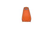 12 Person Portable Pop Up Toilet Shower Tent Changing Room Shelter - Orange
