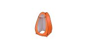 12 Person Portable Pop Up Toilet Shower Tent Changing Room Shelter - Orange