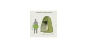Camping Shower Tent 7FT Instant Pop Up Privacy Tents Portable Toilet Tent