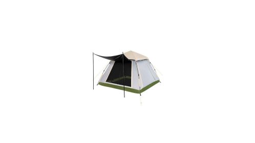 2-4 Person Instant Pop-up Camping Tent with Removable Rainfly - Color Beige