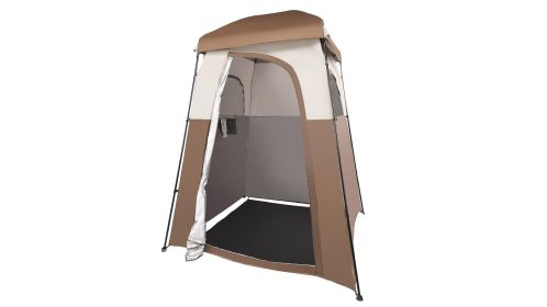 VEVOR Camping Shower Tent, 66" x 66" x 87" 1 Room Oversize Outdoor Portable