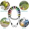 Portable Clothesline Windproof Clothes Rope Drying Rack Cloth Hanging Line