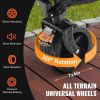 VEVOR Foldable Double Decker Wagon 400L Collapsible Wagon Cart with AllTerrain