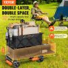 VEVOR Foldable Double Decker Wagon 400L Collapsible Wagon Cart with AllTerrain