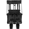 VEVOR Extra Large Collapsible Garden Cart-Black