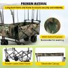 VEVOR Collapsible Folding Wagon with Removable Canopy-Camouflage