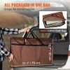VEVOR Aluminum Cook Station 3 Cupboard & Detachable Windscreen-Brown
