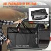 VEVOR Aluminum Cook Station 3 Cupboard & Detachable Windscreen-Black