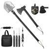 Survival Shovel Survival Axe 16-in-1 Camping Folding Shovels with Hatchet