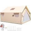 VEVOR Canvas Wall Tent 10x12ft