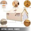 VEVOR Canvas Wall Tent 10x12ft