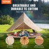 VEVOR 10-12 Person Canvas Glamping Bell Tent