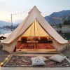 VEVOR 10-12 Person Canvas Glamping Bell Tent