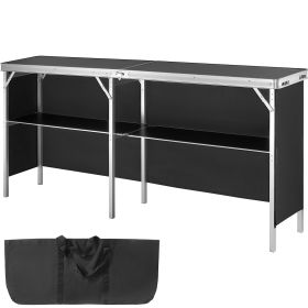 VEVOR Extra Long Folding Portable Bar Table
