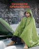 Wearable Warm Stadium Blanket Outdoor Army Green