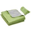 Wearable Warm Stadium Blanket Outdoor Army Green