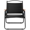 vidaXL Camping Chairs 2 pcs Oxford Fabric