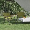 vidaXL Camping Chairs 2 pcs Oxford Fabric