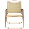 vidaXL Camping Chairs 2 pcs Oxford Fabric