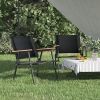 vidaXL Camping Chairs 2 pcs Oxford Fabric