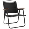 vidaXL Camping Chairs 2 pcs Oxford Fabric