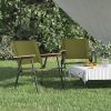 vidaXL Camping Chairs 2 pcs Oxford Fabric