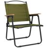 vidaXL Camping Chairs 2 pcs Oxford Fabric
