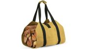 Outdoor Canvas Firewood Storage Bag Logging Tote Bag