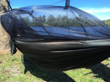 Mosquito Net Hammock Nylon 210T (Color: Dark Green)