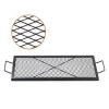 VEVOR X-Marks Fire Pit Grill Grate Rectangle Cooking Grate Heavy Duty Steel