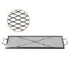 VEVOR X-Marks Fire Pit Grill Grate Rectangle Cooking Grate Heavy Duty Steel
