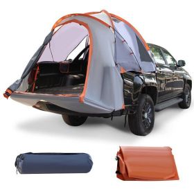 2 Person Portable Pickup Tent with Carry Bag (Color: Orange, size: M)