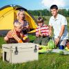 Rotomolded Cooler with Integrated Cup Holders and Bottle Opener