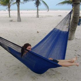 Mayan Hammock - Double (Color: Ultramarine)