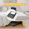 Folding Camping Storage Cabinet with 3 Shelves and Carry Bag