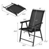 Patio Folding Chairs for Outdoor Camping - 4-Pack Portable Set